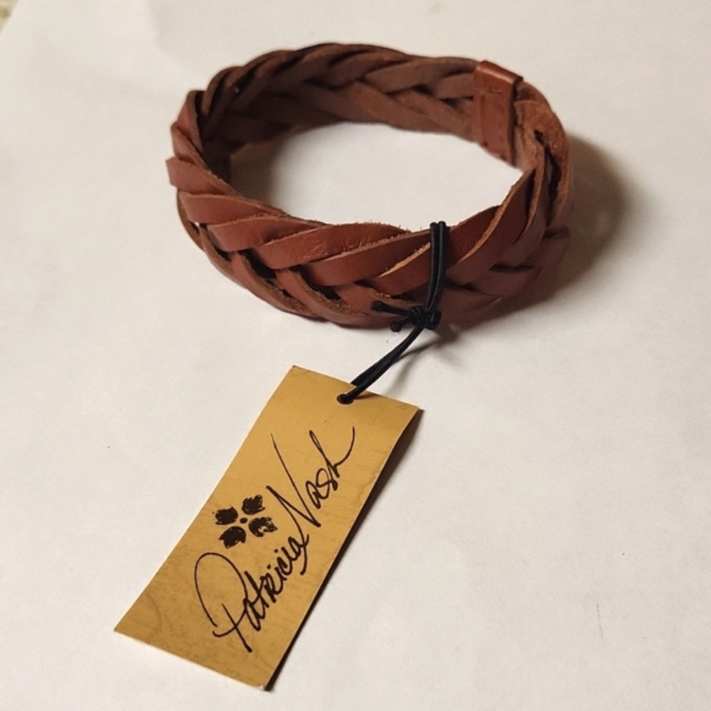 Patricia Nash Doria Leather Bracelet